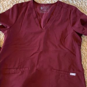 Burgundy figs scrub set